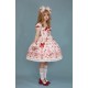 Antique Doll Strawberry Cake Bouquet Blouse JSK and OP(Reservation/3 Colours/Full Payment Without Shipping)